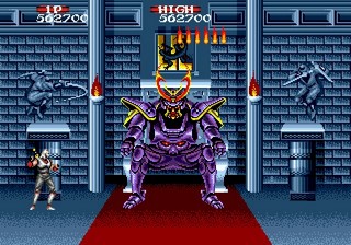 une photo d'Ã©cran de Shadow Dancer - The Secret of Shinobi sur Sega Megadrive